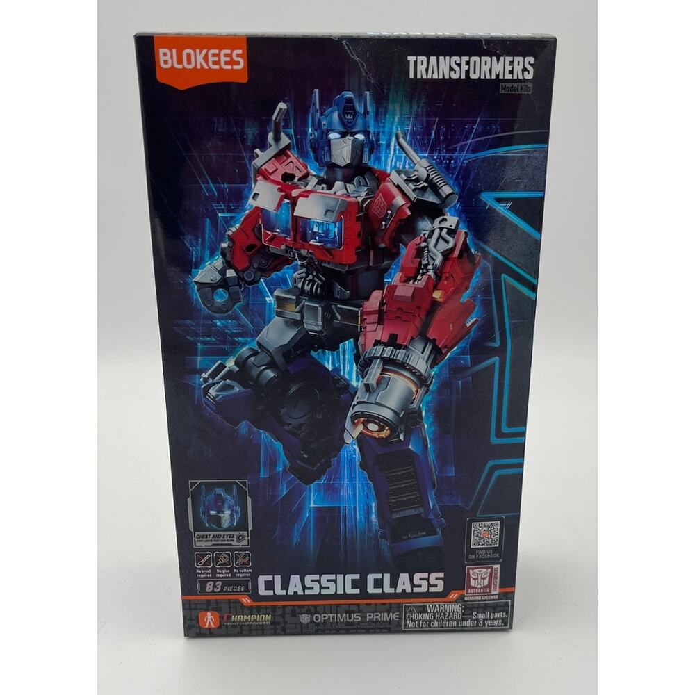 NIB Blokees Transformers Classic Class Optimus Prime 01